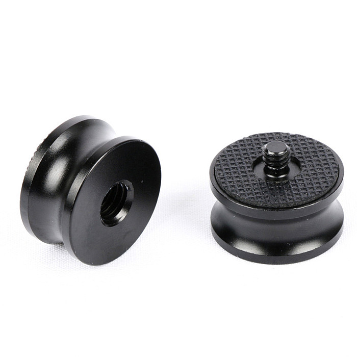 BGNING Camera Tripod Adapter Female 1/4 to Male 3/8 Adapter Aluminum Alloy Adapter Conversion Screw