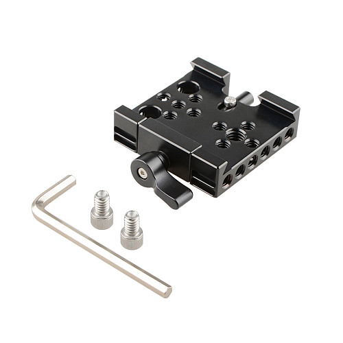 BGNING Quick Release Plate for Manfrotto 577 501 Camera Tripod Baseplate 60mm 1/4  3/8  Screw Holes DSLR Cage Rig Rail Mount QR Board