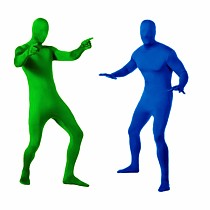 BGNING Skin Suit Photo Stretchy Body Green Screen Suit Video Chroma Key Tight Suit Comfortable Invisible Effect Photography Accessory