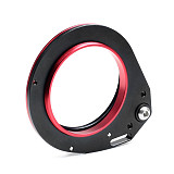 FEICHAO Aluminum Alloy Diving Lens Carrier Close-up Lens Mount M67 Lens Adapter M67 Camera Waterproof Case Lens Adapter Suitable for Wide-angle Lenses with M67 Threads/Extender Lens/Macro Lens