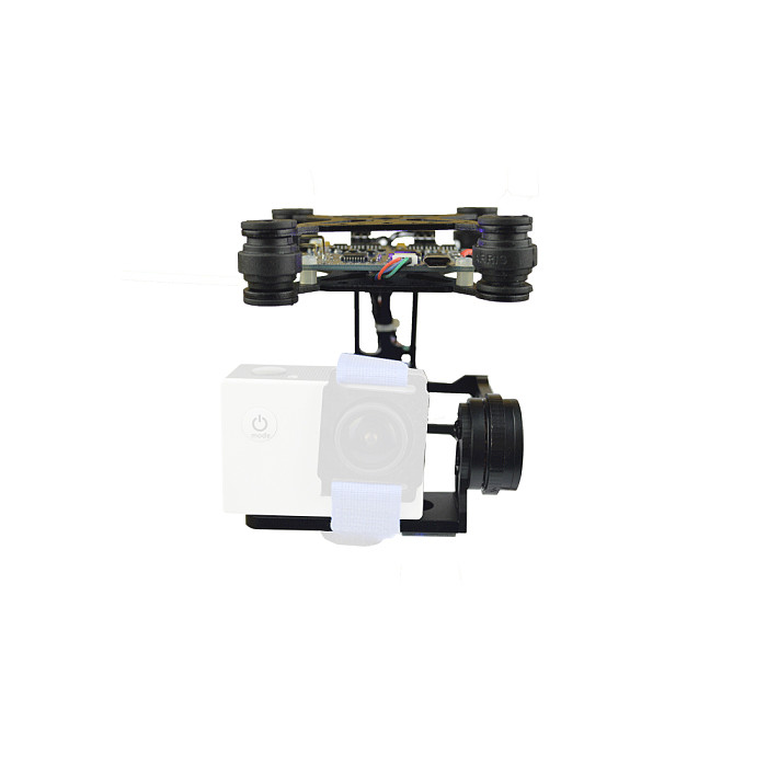 FEICHAO 2 Axle Brushless Gimbal with 2206 160KV Motors BGC Controller Board for Gopro 3 Action Camera For RC FPV Racing Drone
