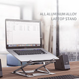 XT-XINTE Universal Aluminum Foldable Adjustable Portable Cooling Stand Bracket Stabilizer For Computer Laptop ipad