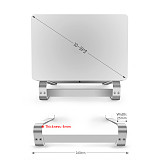 XT-XINTE Universal Aluminum Storage Adjustable Cooling Heighten Bracket Stand Holder For Computer Laptop ipad