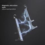 XT-XINTE Universal Portable Mini Anchor Magnetic Phone Tablet Holder Bracket Stand for Computer Laptop ipad Phone