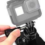 Sunnylife Camera Dolly Metal Bracket Stabilizer Trackless for POCKET 2/Gopro 9/Insta360 ONE X2/OSMO Action/OSMO Pocket