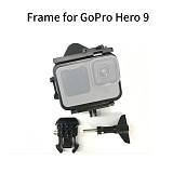 BGNing ABS Camera Cage Cover Protective Sell Frame for Gopro 9 Go Pro Hero 9 Camera Accessories