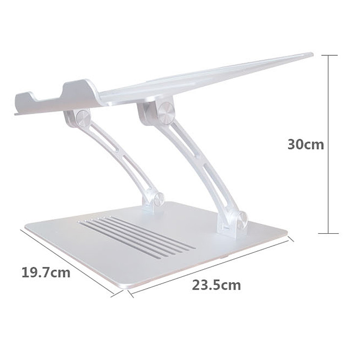XT-XINTE Universal Aluminum Adjustable Portable Cooling Heighten Bracket Stand Holder For Computer Laptop ipad