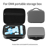 BGNing Portable Carrying Case for DJI Osmo Mobile 3 Storage Bag Handbag Hard Shell for OM 4 Handheld Gimbal Protective Box Accessories