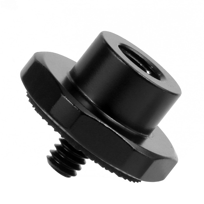 FEICHAO 1PC 1/4  to 1/4  or 1/4 to 5/8 Female to Male Thread Screw Adapter Tripod Plate Screw for Camera Flash Tripod Light Stand