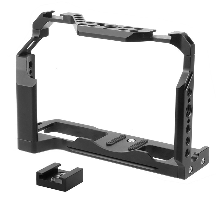 FEICHAO BTL-FT4 XT4 Rabbit Cage Camera Protection Frame Tripod Expansion Platform Compatible for Fuji XT4 Camera