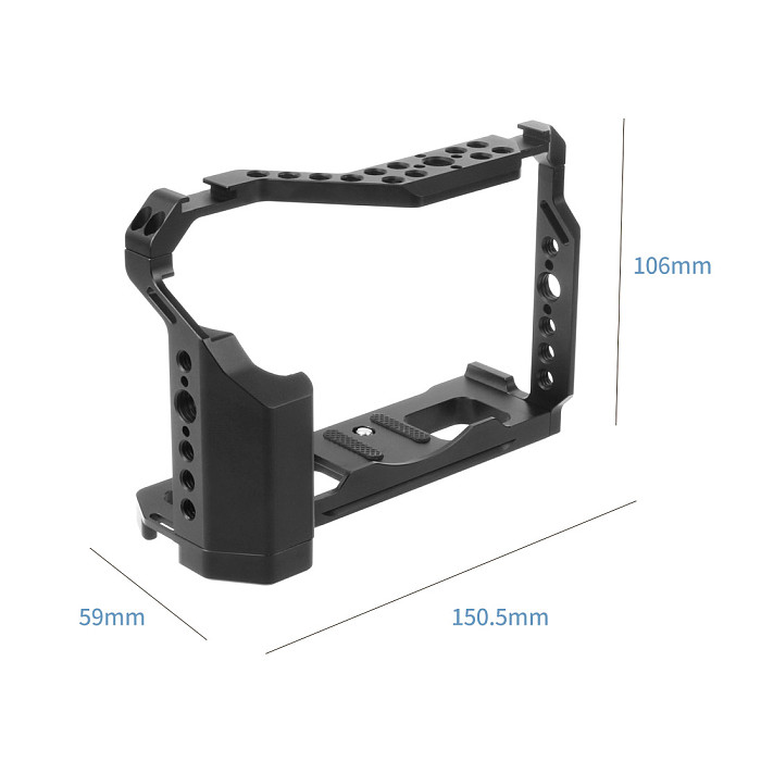 FEICHAO BTL-FT4 XT4 Rabbit Cage Camera Protection Frame Tripod Expansion Platform Compatible for Fuji XT4 Camera