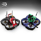 GEELANG LIGO78X 4S KV5000 Motor 4in1 ESC MCU 3in1 SI-F4FC V1 Cinewhoop FPV Racing Drone with Gopro6/7 Bare Metal Cover and Camera Mount