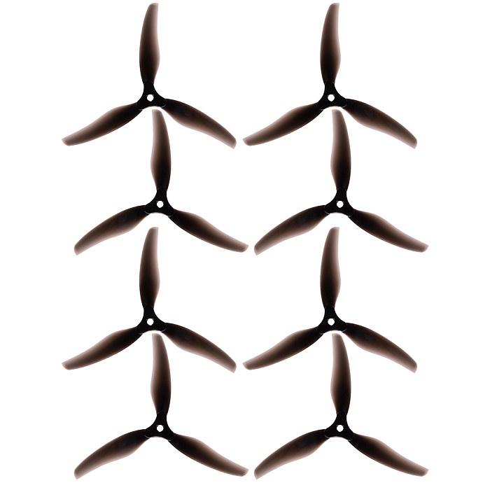 GEMFAN F6030 2/4 Pairs 4.67g 5mm/POPO 3-blade 3inch Propeller CW CCW for 2207-1900KV  Motor DIY RC FPV Racing Drone​