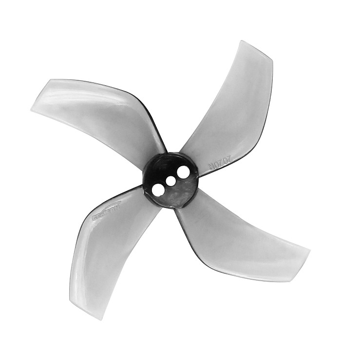 Gemfan 16Pairs Hurricane 2020 4-Blade Propeller Accessories 1.5mm Shaft CW CCW for 1103-1105 Brushless Motor for 85mm RC Drone FPV Racing