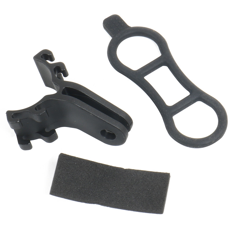 BGNing Bike Handlebar Clip Flashlight Holder Bicycle LED Stand Bracket Head Front Light Clamp Mount for Gopro Action Cameras