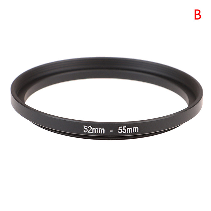 BGNing Universal DSLR 52mm 55mm 58mm 62mm 67mm 72mm 77mm Lens Step Up Down Ring Filter Mount Adapter Camera Photo Accessories