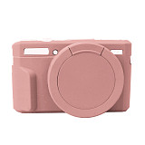 BGNing Soft Silicone Case for Canon G7XIII G7X3 G7X Mark 3 Rubber Protective Cover Body Bag Camera Skin with Lens Cap Protector