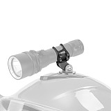 BGNing Bike Handlebar Clip Flashlight Holder Bicycle LED Stand Bracket Head Front Light Clamp Mount for Gopro Action Cameras