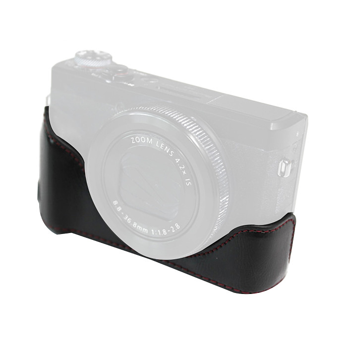 BGNing Portable PU Leather Camera Bag Hard Case Cover for Canon G7X Mark III G7XIII Mark3 G7X3 with Removable Shoulder Stap