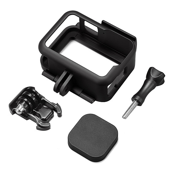BGNing Protection Frame for GoPro Hero 9 Black Protective Cage Cover Cold Shoe Mount for Go Pro 9 Plastic Case For GoPro9 Accessories ​