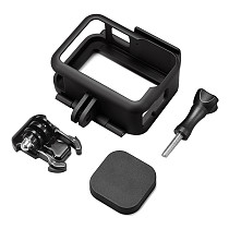 BGNing Protection Frame for GoPro Hero 9 Black Protective Cage Cover Cold Shoe Mount for Go Pro 9 Plastic Case For GoPro9 Accessories ​