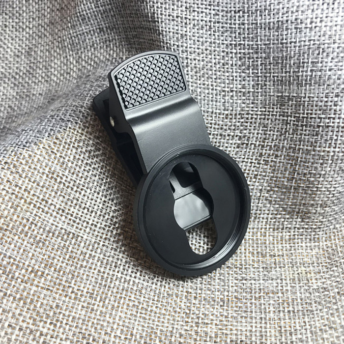 FEICHAO 37mm Mobile Phone Camera Lens Clip Professional Lens Clip Wide Angle Macro Phone Lens Universal Clip