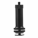 FEICAHO Aluminum Alloy 1/4 Inch Screw Cold Shoe Tripod Mount to LED Flash Hot Shoe Screw Adapter for DSLR Camera Photo Studio