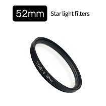 FEICHAO 4x 6x 8x UV Star Line 52MM 37MM Camera Lens Filter for Smartphone For DSLR Camera Photo Photography Accessories