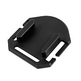 FEICHAO Metal Tactical Vest Base Camera Mount Hanging Belt Buckle Hook for MOLLE for GoPro 9 8 7 6 5 Action Camera Accessories