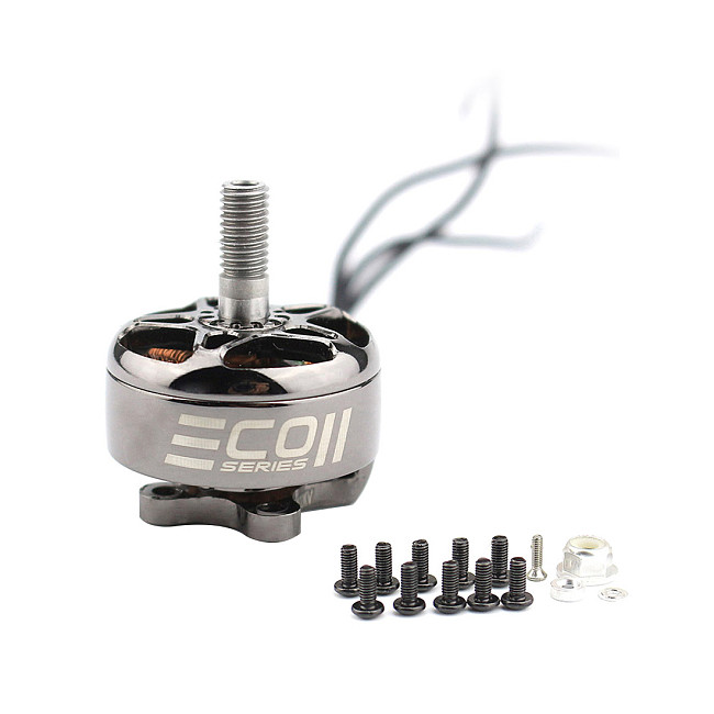 EMAX 1/4pcs ECOII-2207 2400KV/1700KV/1900KV 4S 5S 6S  4mm Brushless Motor for DIY Drone FPV Racing Drone