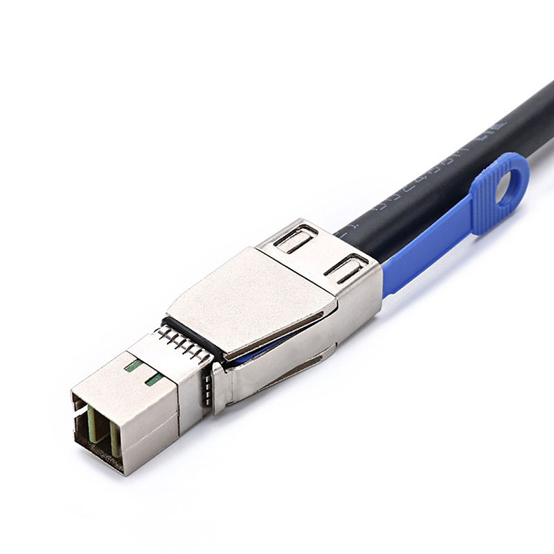 XT-XINTE Mini SAS Cable SFF-8644 to 4 x SATA External Server Hard Disk Computer Accessories