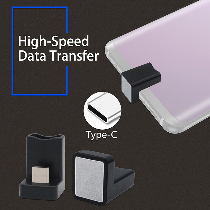 XT-XINTE 90 Degree USB C Type C Male to Female Adapter USB-C USB 3.1 Type-C Extension Adapter for Laptop & Tablet & Mobile Phone