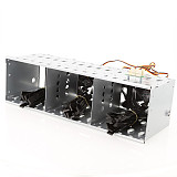 XT-XINTE 15-Bay 3.5  SATA SAS HDD Hard Drive Cage Adapter Tray Caddy Rack Bracket for 15 x 3.5inch HDD Cage PC Server DIY