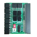 XT-XINTE 12V GPU / PSU Branch Board Adapter for DPS-1200FB A DPS-1200QB A PS-2751-5Q 10 x 6pin Conversion Board