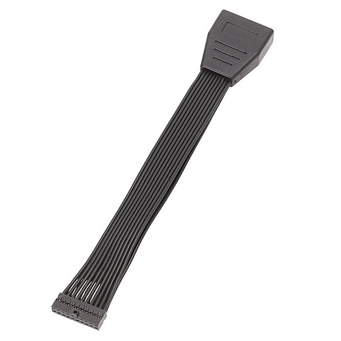 XT-XINTE 15CM USB 3.0 20Pin 19Pin Male to Female Motherboard Cable Adapter Computer Cable Connector