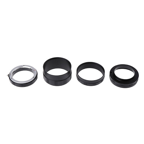 BGNing Camera Adapter Macro Close-up Mount Ring Lens Extension Tube Kit for Canon EOS for Nikon AI for Sony NEX for Fuji FX DSLR