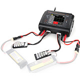 HTRC Original New T400 Pro RC Lipo Charger Dual DC 400W AC 200W 12A*2 Discharger For RC DIY Done LiPo LiHV LiFe Lilon NiCd NiMh Pb Battery