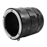 BGNing Camera Adapter Macro Close-up Mount Ring Lens Extension Tube Kit for Canon EOS for Nikon AI for Sony NEX for Fuji FX DSLR