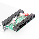 XT-XINTE 12V GPU/PSU Branch Adapter DPS-800GB PS-2751-5Q 6Pin Conversion Board PCIe 6Pin to 6+2 Pin Power Cable PCI Express Graphic Cable