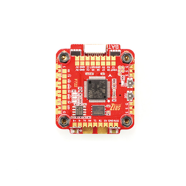 HGLRC New ZeusF760 Stack F722 Flight controller Forward 60A 3-6S BLHeli 32 4in1 ESC for DIY RC FPV Racing Drone