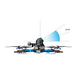 BETAFPV X-Knight 5 Inch 6S Racing Quadcopter (HD Digital VTX) F4 AIO 35A ESC Transmission System Toothpick Crossing FPV RC Drone