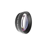 FEICHAO 35mm 180 Degree Fisheye/15X Macro Lens Glass Fish Eye Lens for OSMO Action Camera Lens Filter Accessories