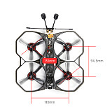 iFlight ProTek35 HD 151mm 3.5inch 4S CineWhoop BNF w BWhoop F7 45A AIO/XING 2205 3200KV Motor/3535 Prop for FPV Racing Drone