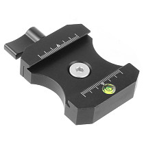 FEICHAO Universal SLR Quick Release Plate Mount Clamp Adapter w/ 3/8  to 1/4  Screw Nut Level DSLR Camera Tripod Ball Head QR Board Clip