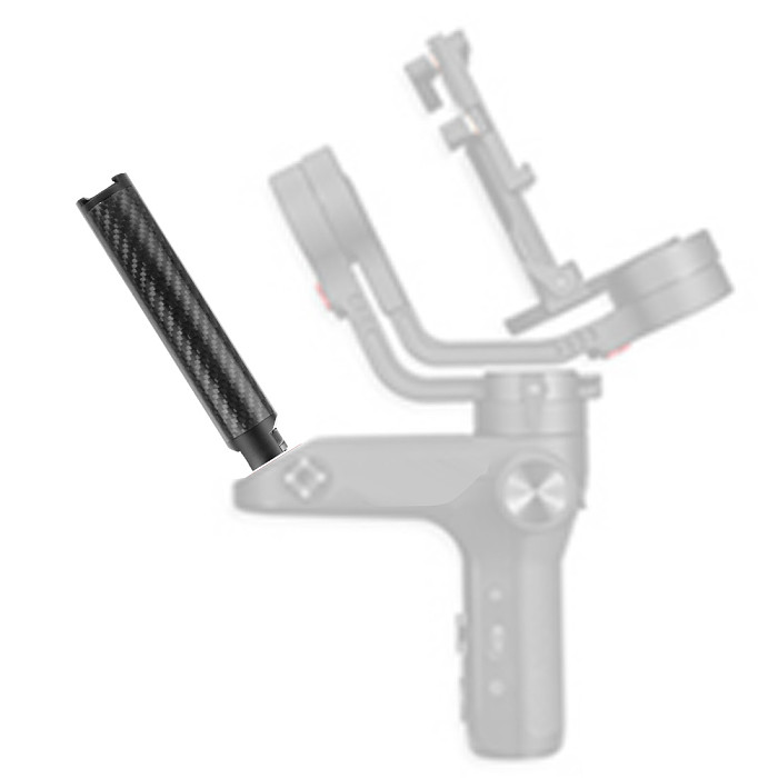 FEICHAO Carbon Fiber Handle Grip Handbar Extension Pole for Weebill S Handheld Stabilizer Monitor Mount for Weebill Lab Gimbal
