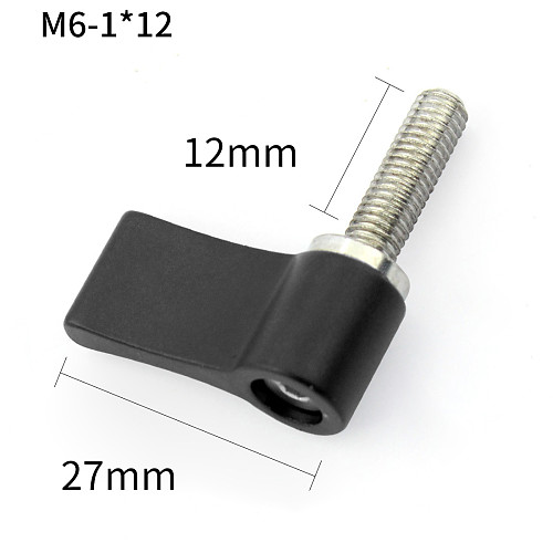 FEICHAO Photography Screws Adjustable Position Lockable Screw M6*12 for Insta360 ONE R/GOPRO9/8/MAX GOPRO series/DJI Osmo Action