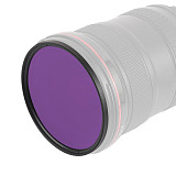 BGNing FLD Filter Purple Color 49mm 52MM 55MM 58MM 67MM 72MM 77mm for Canon for Nikon for Sony SLR Camera UV CPL Star 8x Filters