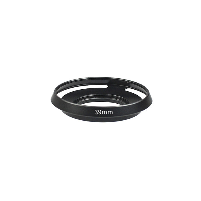 BGNING Screw Hole Hollow Metal Wide Angle Lens Hood Suitable for Canon/Nikon/SONY camera lenses