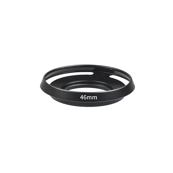 BGNING Screw Hole Hollow Metal Wide Angle Lens Hood Suitable for Canon/Nikon/SONY camera lenses