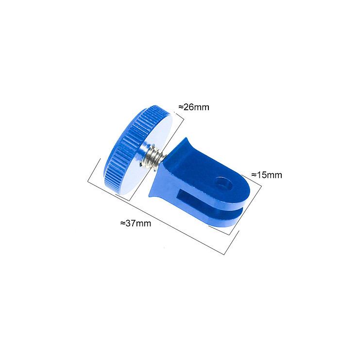 BGNING Universal Small PTZ  Gimbal Bicycle Bracket Aluminum Alloy PTZ Adjustment Plate Suitable for Selfie Stick